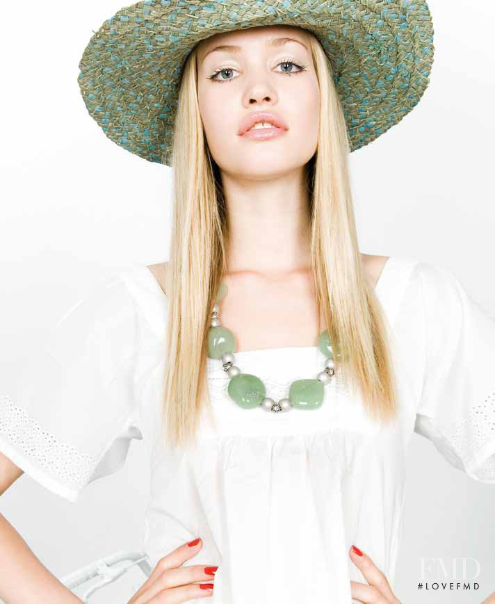 Terese Pagh Teglgaard featured in  the Kocca lookbook for Spring/Summer 2010