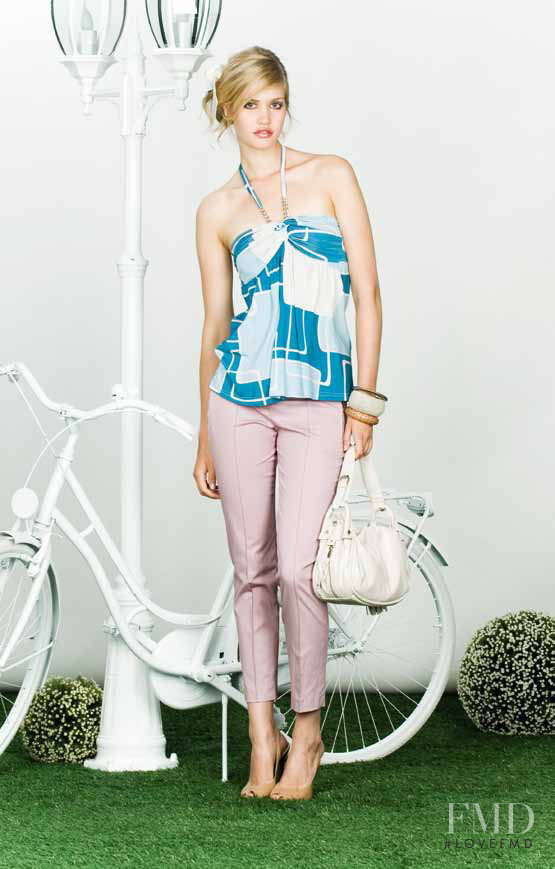 Terese Pagh Teglgaard featured in  the Kocca lookbook for Spring/Summer 2010