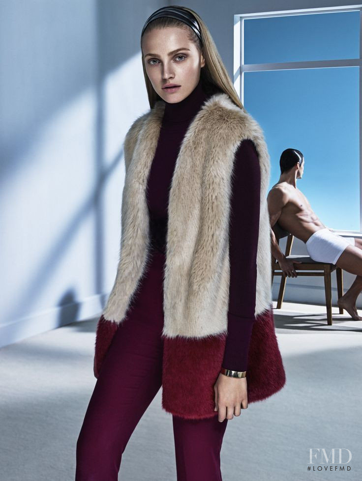 Anna Maria Jagodzinska featured in  the Kocca advertisement for Autumn/Winter 2015