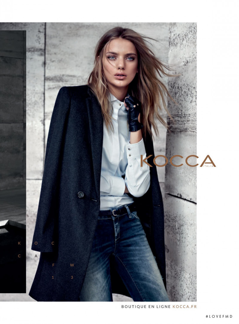 Bregje Heinen featured in  the Kocca advertisement for Autumn/Winter 2013