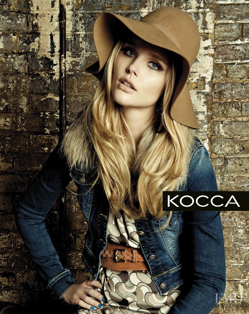 Shelby Keeton featured in  the Kocca advertisement for Autumn/Winter 2012