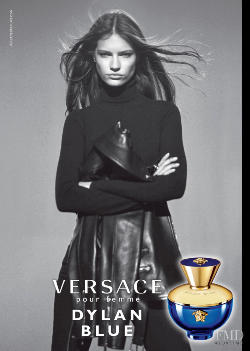 Faretta Radic featured in  the Versace Fragrance Dylan Blue advertisement for Autumn/Winter 2019