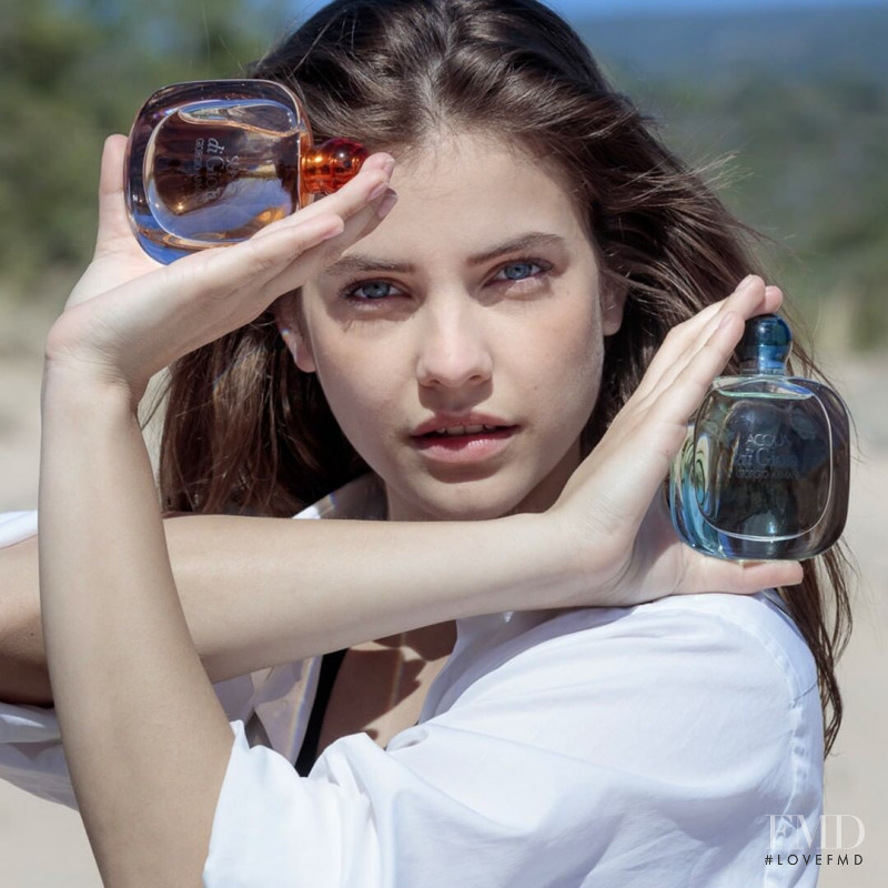Barbara Palvin featured in  the Armani Beauty Absolu Instinct - the new exclusive edition advertisement for Autumn/Winter 2019
