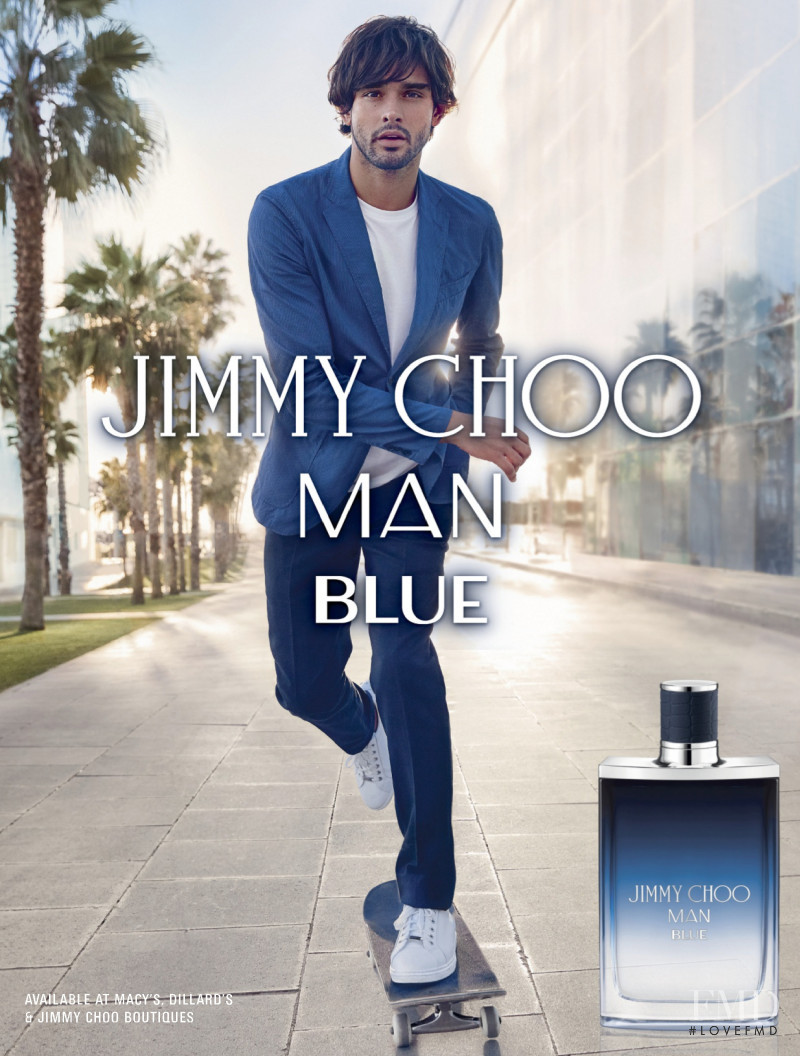 Jimmy Choo Man Blue Fragrance advertisement for Spring/Summer 2019