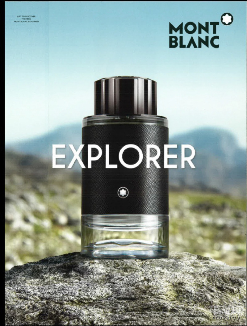 Montblanc Explorer Fragrance advertisement for Autumn/Winter 2019