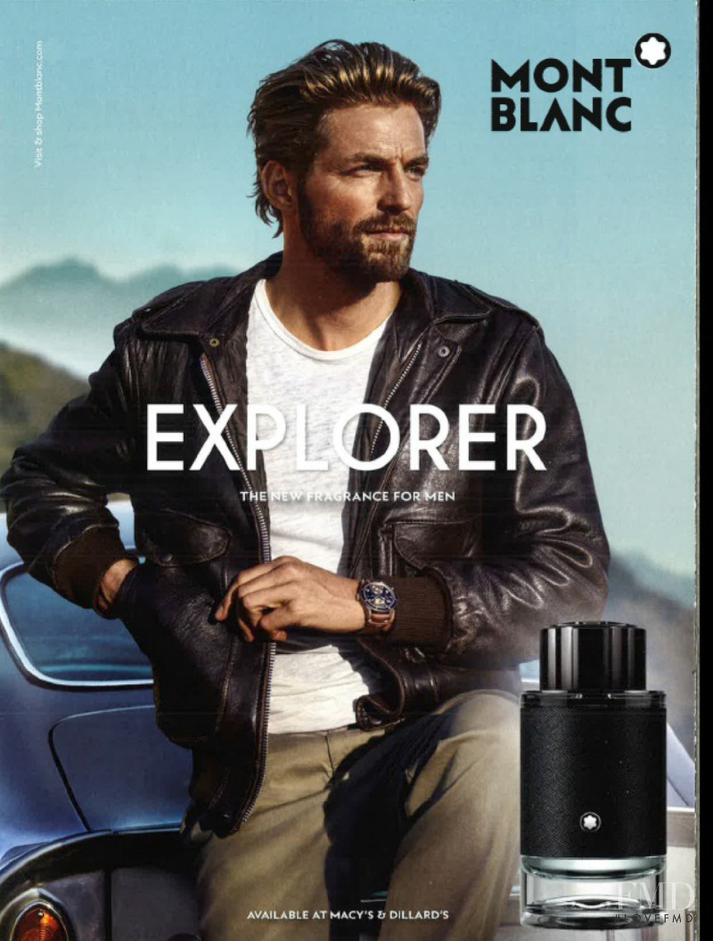 Montblanc Explorer Fragrance advertisement for Autumn/Winter 2019