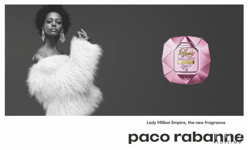 Londone Myers featured in  the Paco Rabanne 1 Million Eu de Toilette advertisement for Autumn/Winter 2019