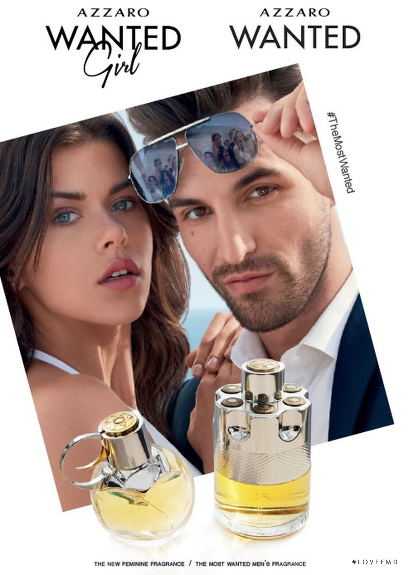 Georgia Fowler featured in  the Azzaro Parfums Azzaro - Wanted Girl Fragrance advertisement for Spring/Summer 2019