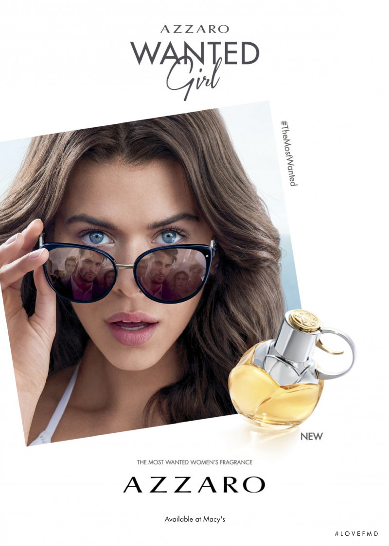 Georgia Fowler featured in  the Azzaro Parfums Azzaro - Wanted Girl Fragrance advertisement for Spring/Summer 2019