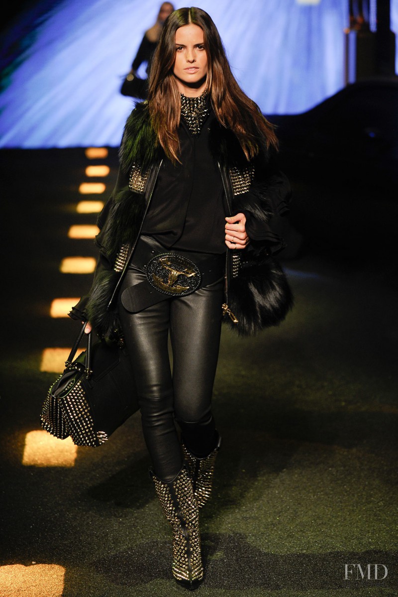 Izabel Goulart featured in  the Philipp Plein fashion show for Autumn/Winter 2014