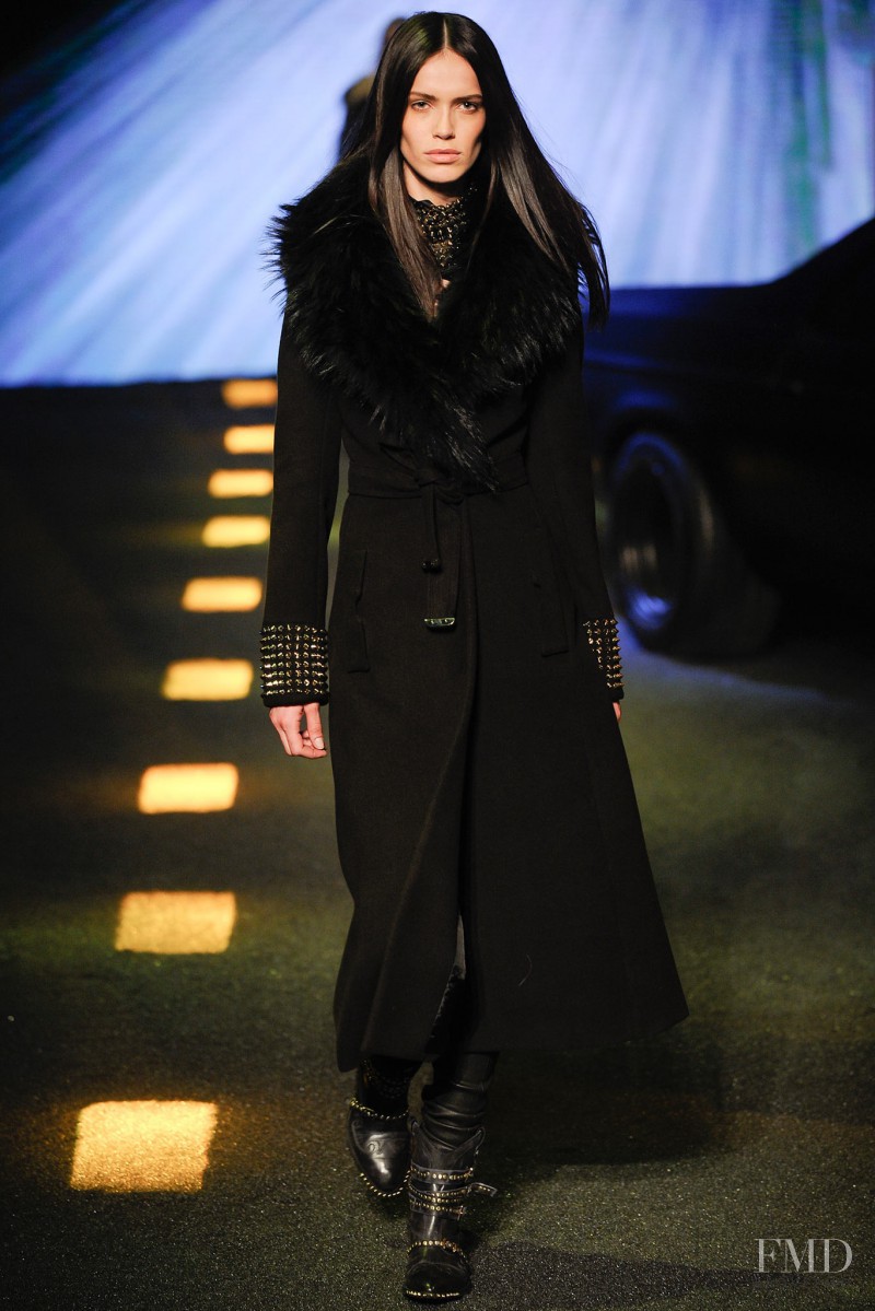 Amanda Brandão Wellsh featured in  the Philipp Plein fashion show for Autumn/Winter 2014
