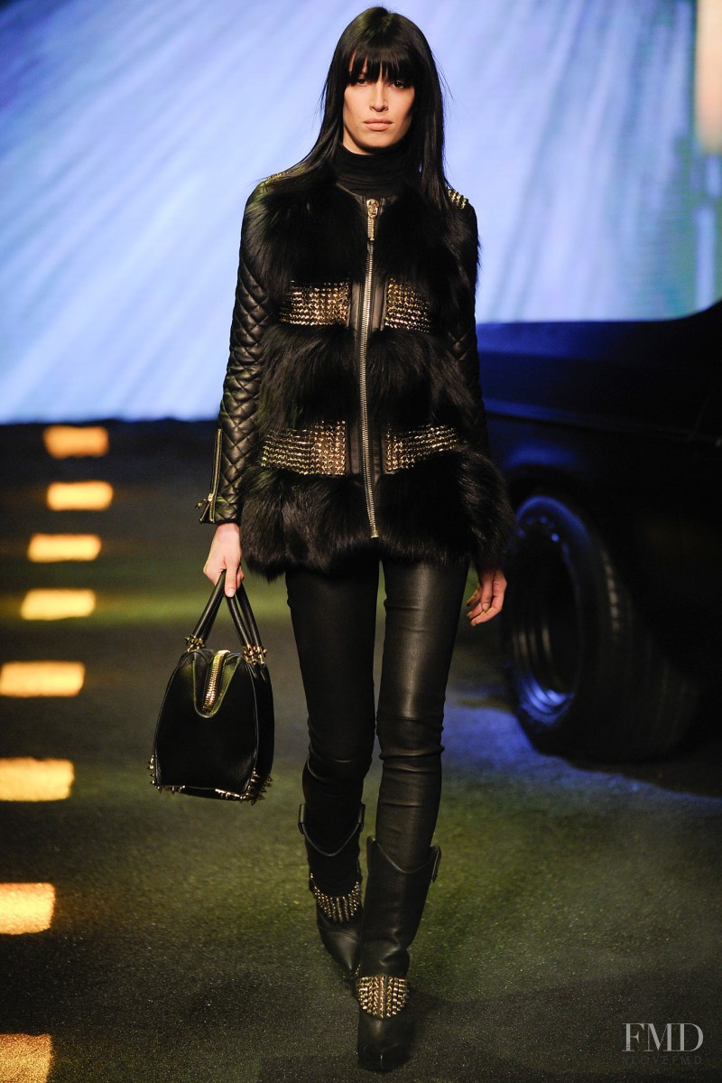Sabrina Ioffreda featured in  the Philipp Plein fashion show for Autumn/Winter 2014