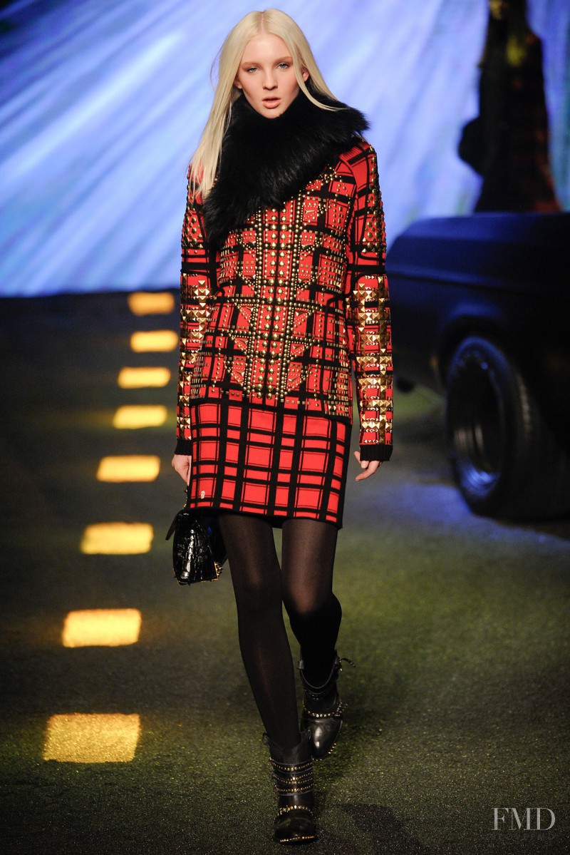Nastya Sten featured in  the Philipp Plein fashion show for Autumn/Winter 2014