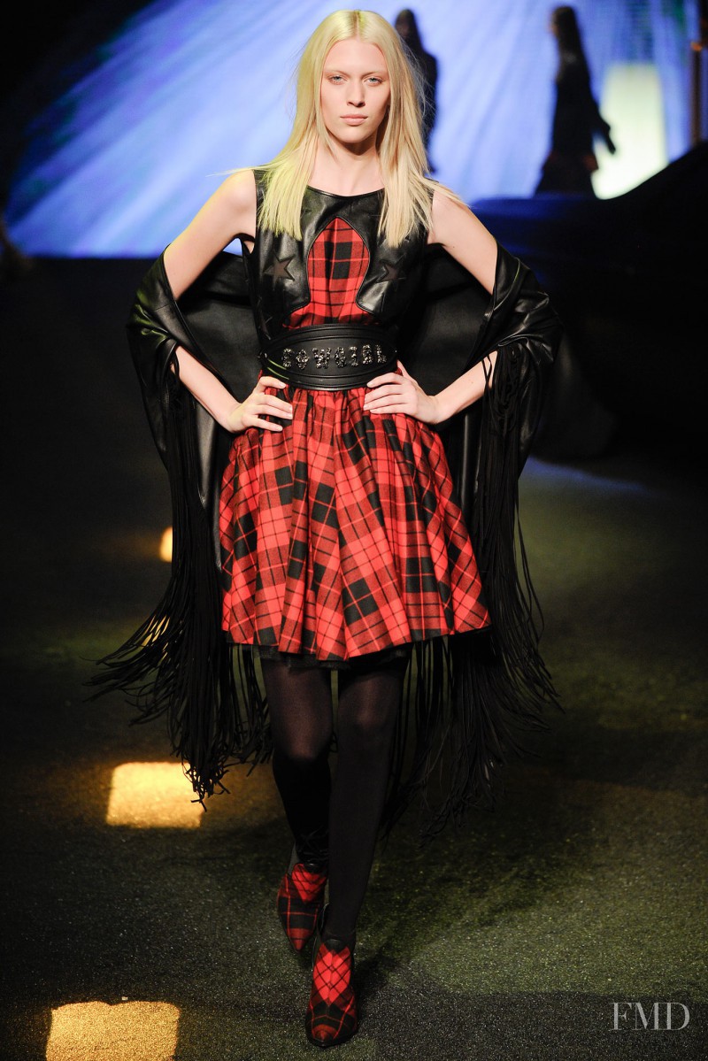 Juliana Schurig featured in  the Philipp Plein fashion show for Autumn/Winter 2014