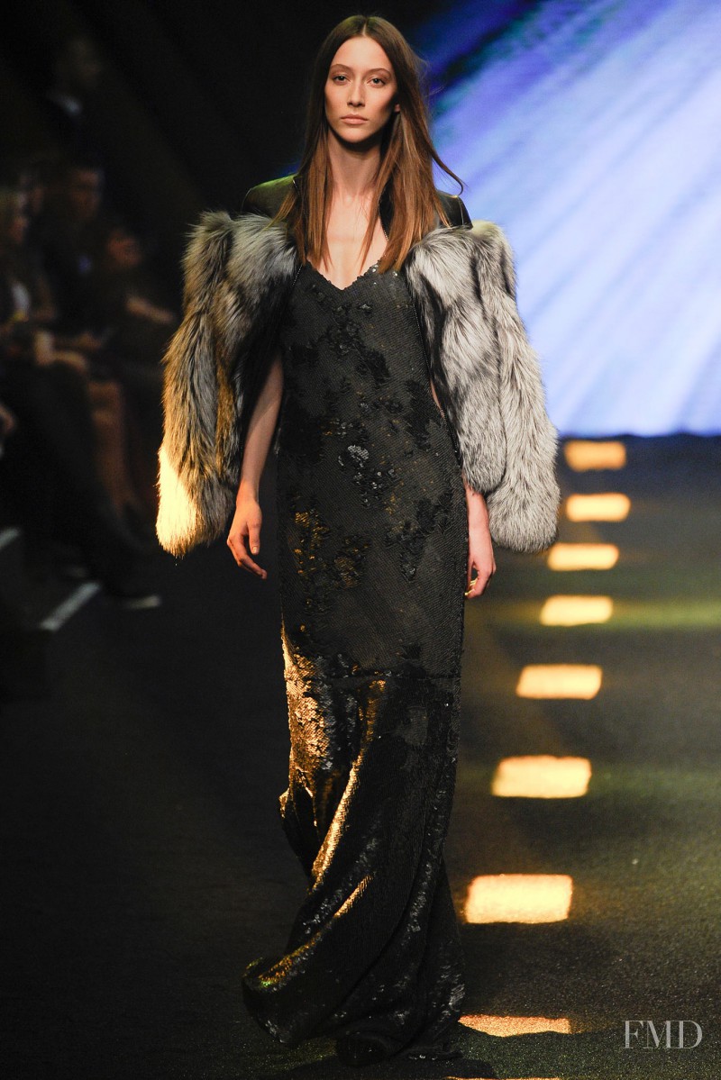 Alana Zimmer featured in  the Philipp Plein fashion show for Autumn/Winter 2014