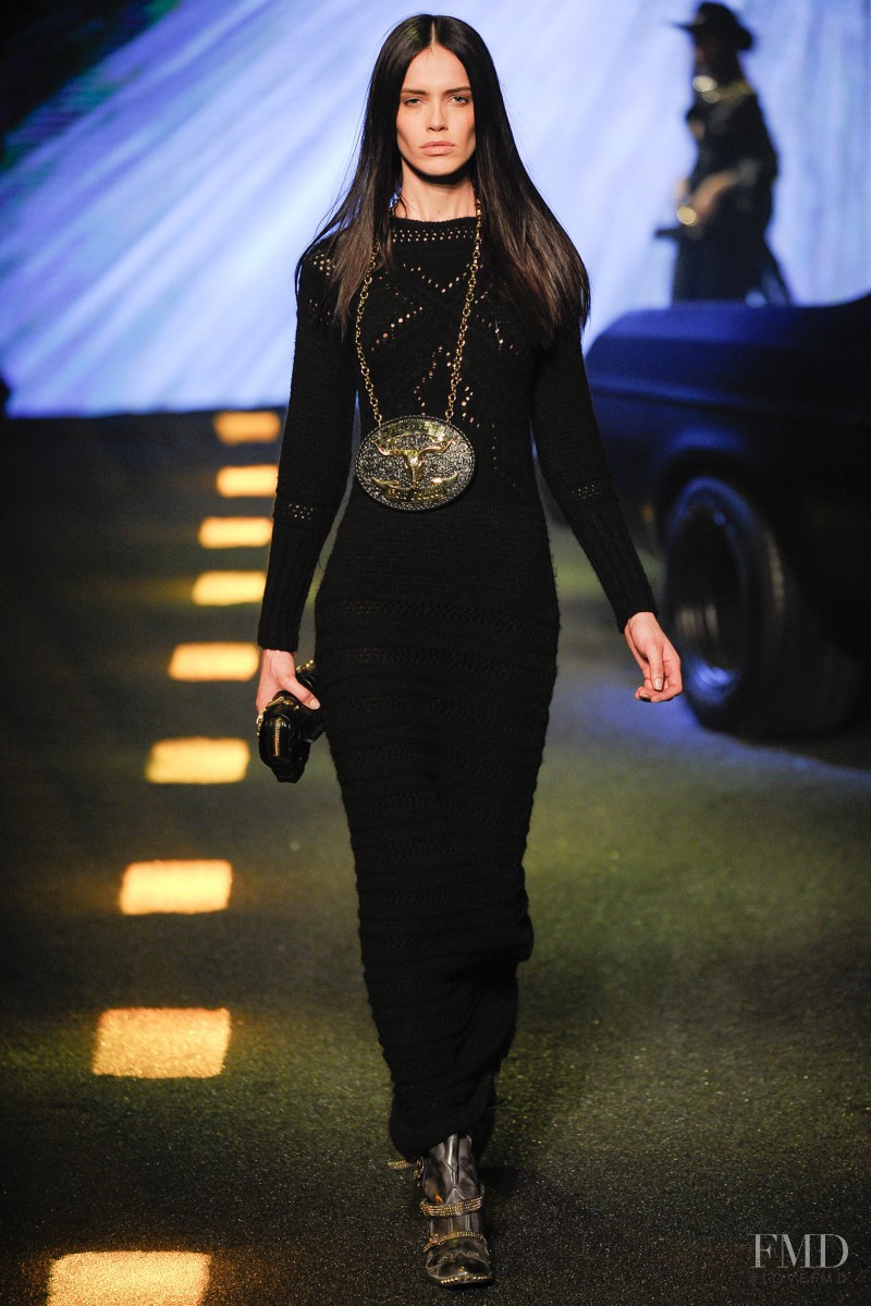 Amanda Brandão Wellsh featured in  the Philipp Plein fashion show for Autumn/Winter 2014