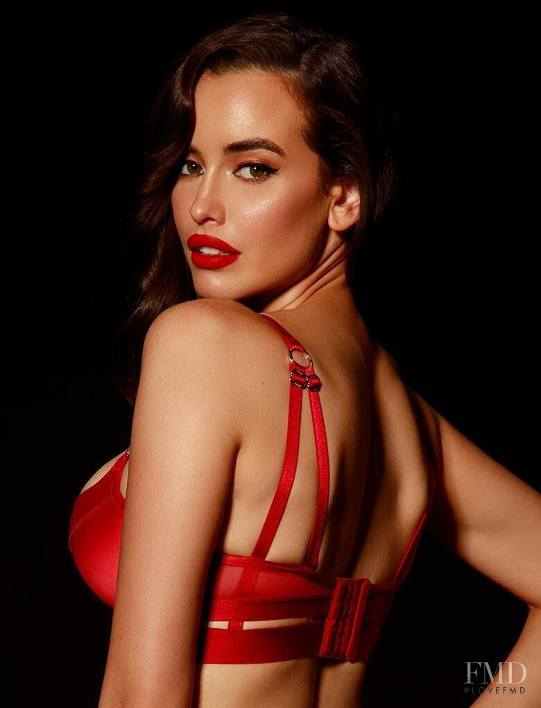 Sarah Stephens featured in  the Honey Birdette catalogue for Autumn/Winter 2019