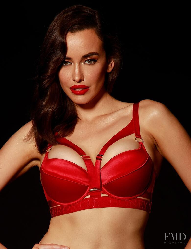 Sarah Stephens featured in  the Honey Birdette catalogue for Autumn/Winter 2019