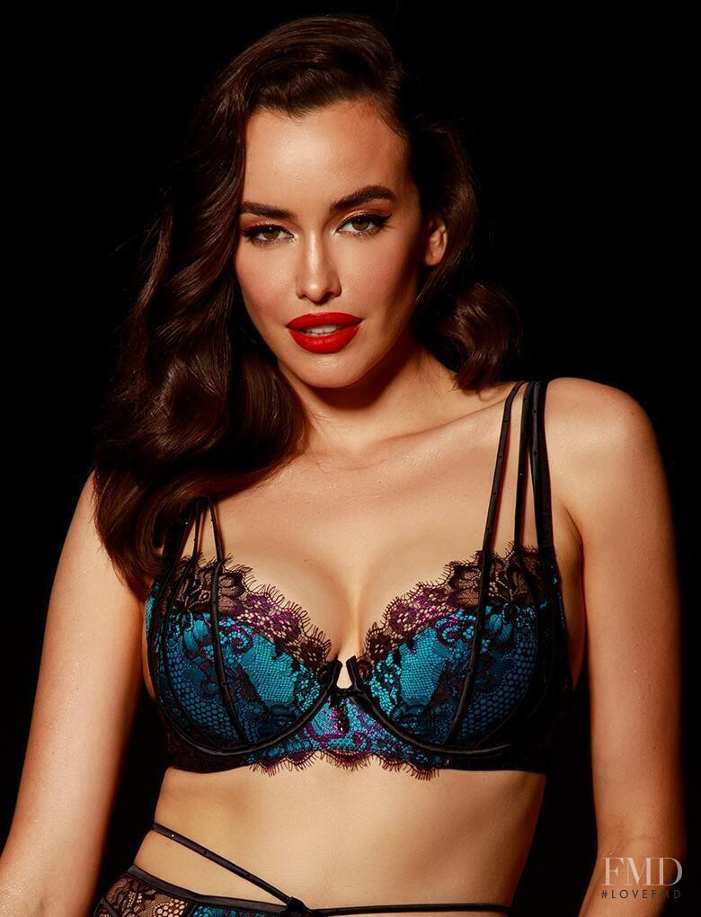 Sarah Stephens featured in  the Honey Birdette catalogue for Autumn/Winter 2019