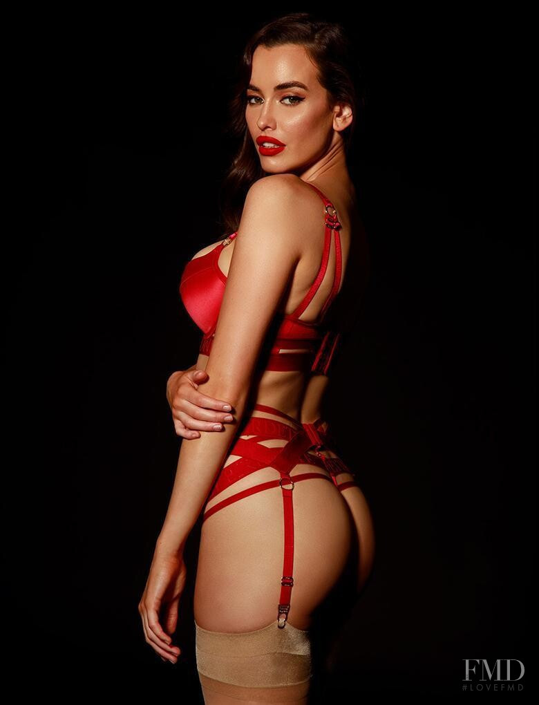 Sarah Stephens featured in  the Honey Birdette catalogue for Autumn/Winter 2019