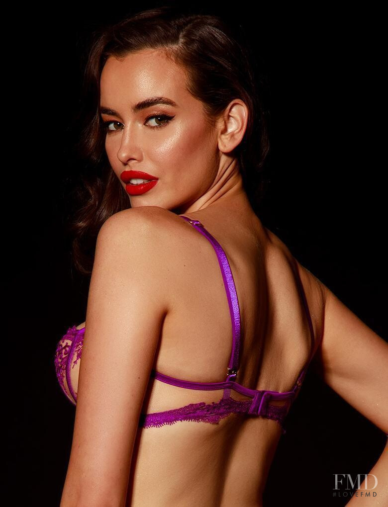 Sarah Stephens featured in  the Honey Birdette catalogue for Autumn/Winter 2019