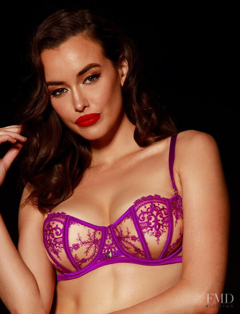 Sarah Stephens featured in  the Honey Birdette catalogue for Autumn/Winter 2019