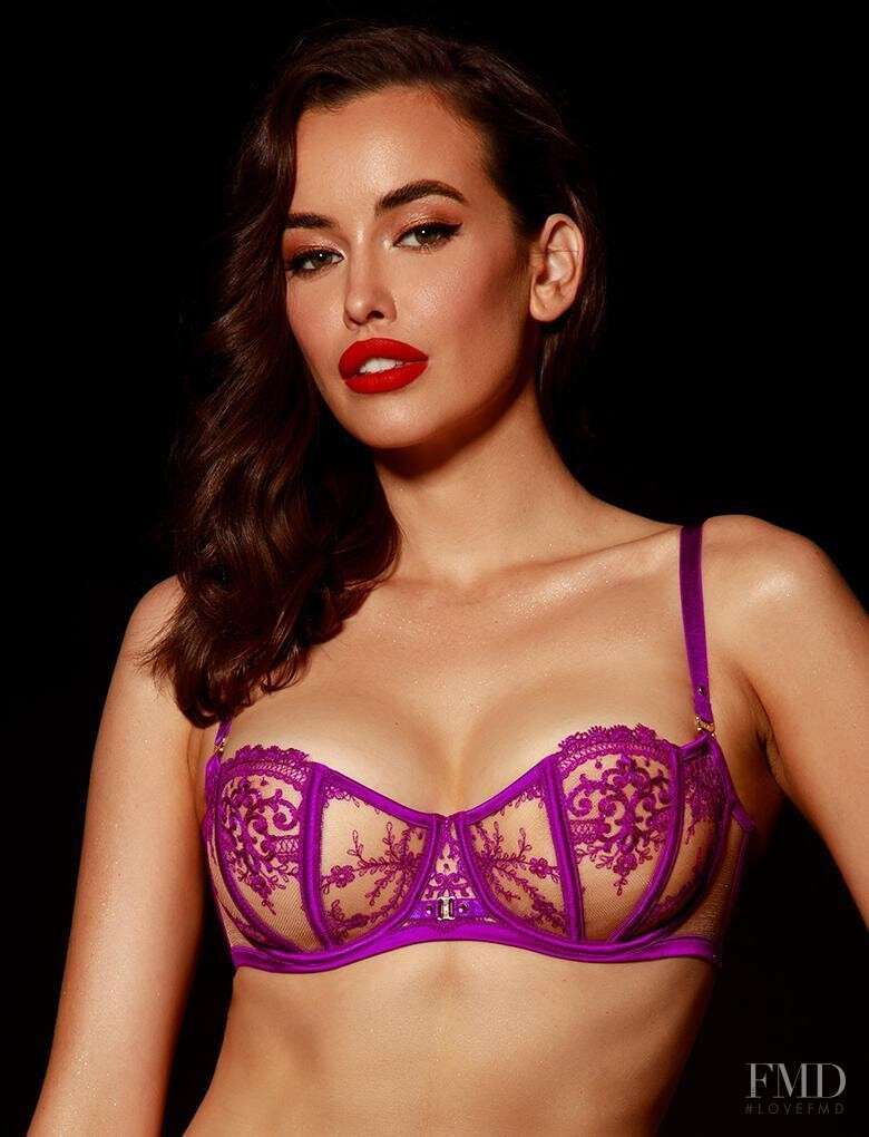 Sarah Stephens featured in  the Honey Birdette catalogue for Autumn/Winter 2019