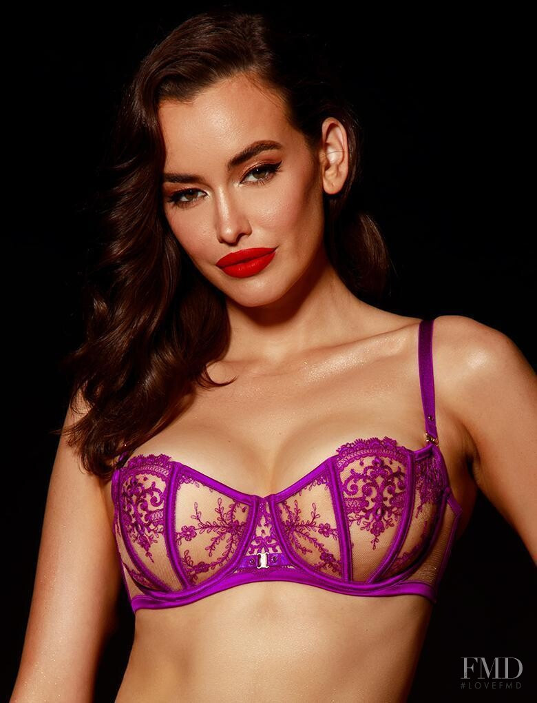 Sarah Stephens featured in  the Honey Birdette catalogue for Autumn/Winter 2019