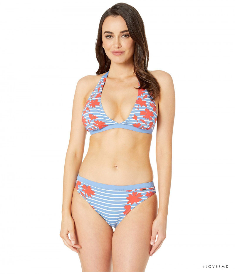 Sarah Stephens featured in  the Zappos Swimwear catalogue for Autumn/Winter 2019