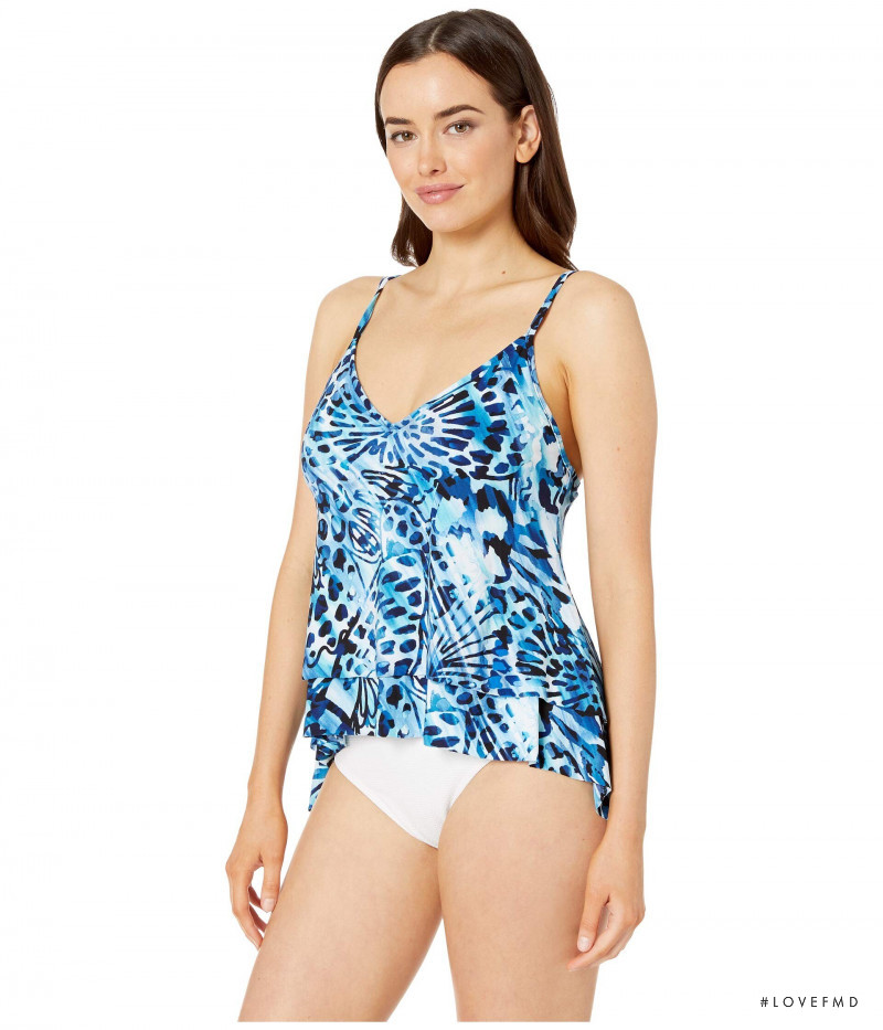 Sarah Stephens featured in  the Zappos Swimwear catalogue for Autumn/Winter 2019