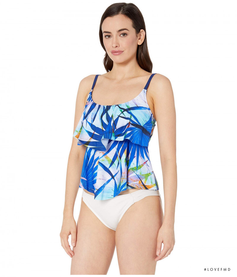 Sarah Stephens featured in  the Zappos Swimwear catalogue for Autumn/Winter 2019