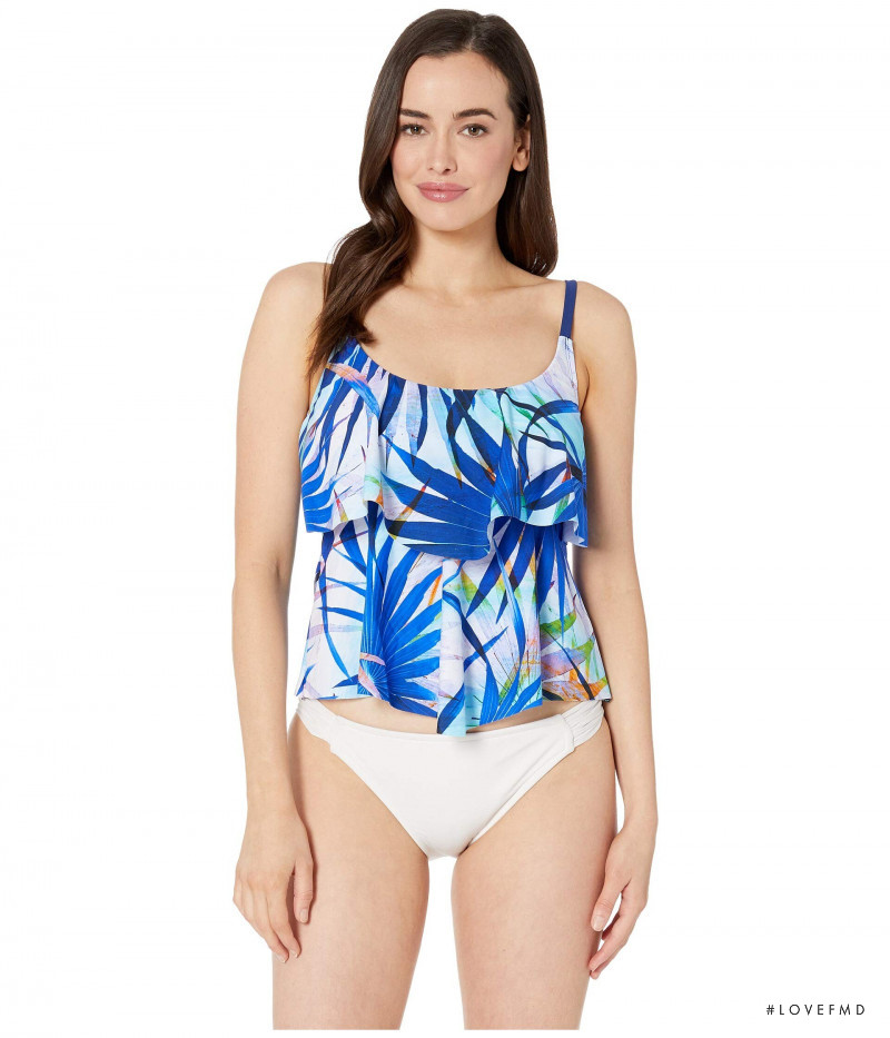 Sarah Stephens featured in  the Zappos Swimwear catalogue for Autumn/Winter 2019