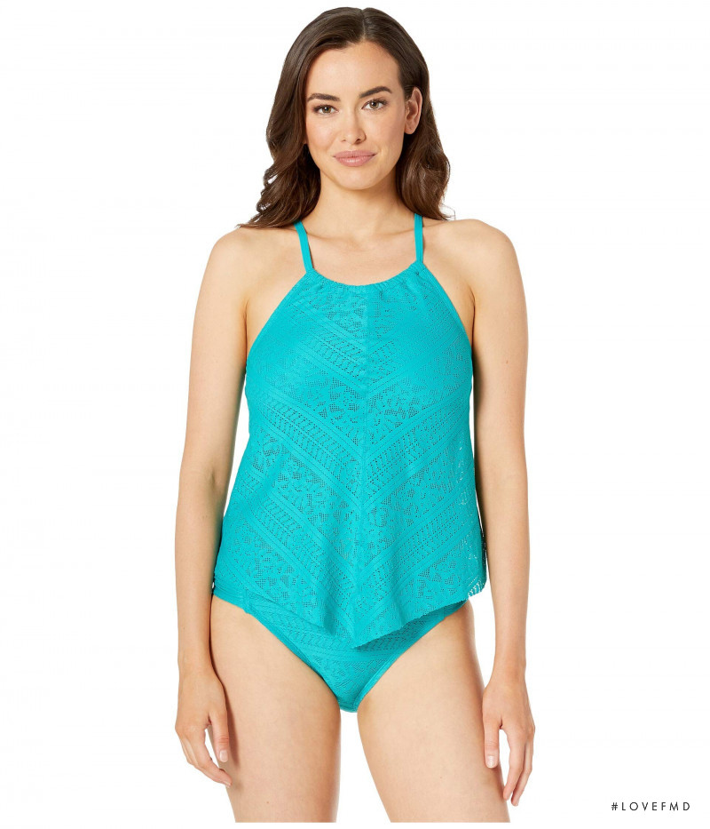 Sarah Stephens featured in  the Zappos Swimwear catalogue for Autumn/Winter 2019