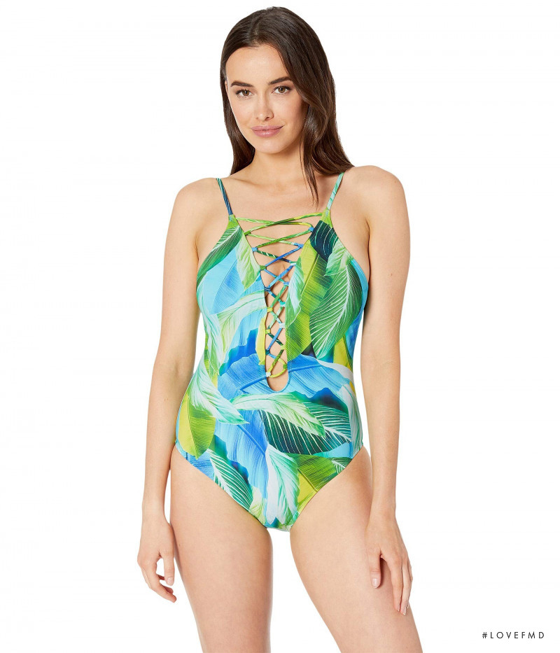 Sarah Stephens featured in  the Zappos Swimwear catalogue for Autumn/Winter 2019