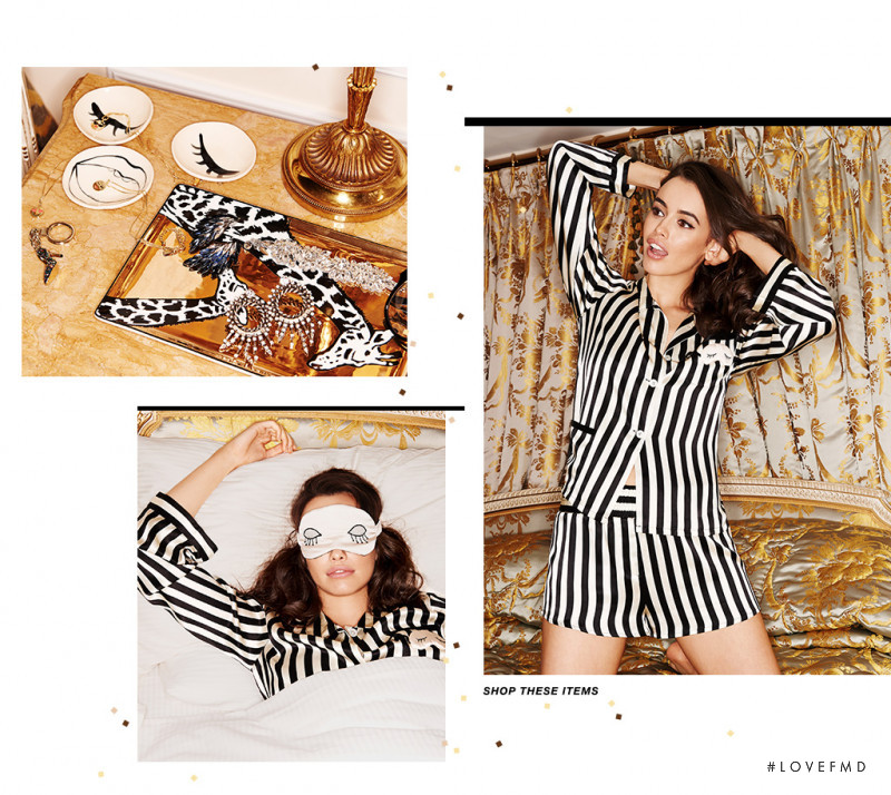 Sarah Stephens featured in  the Shopbop lookbook for Winter 2015