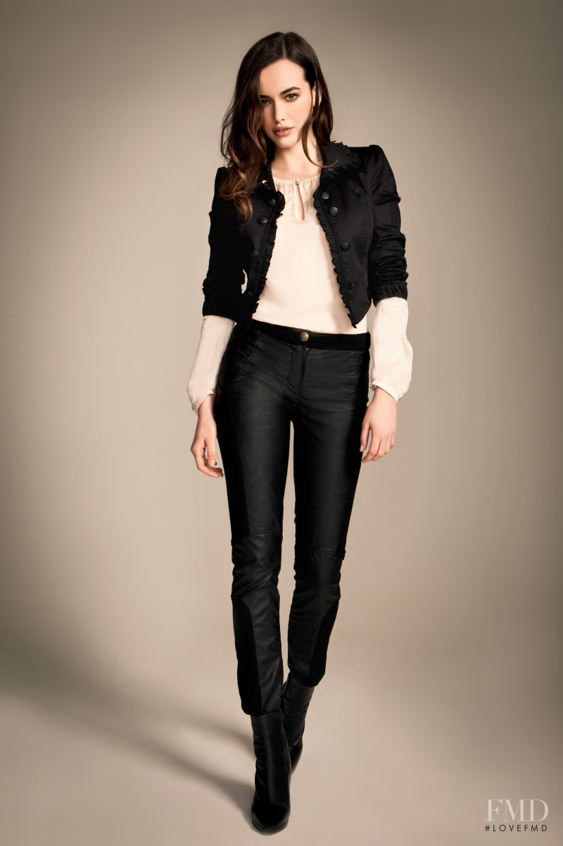 Sarah Stephens featured in  the JBC Alice Temperley lookbook for Fall 2012