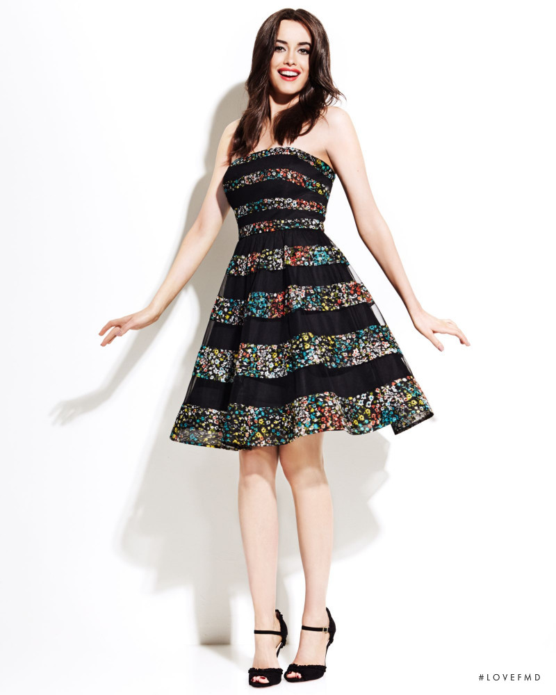 Sarah Stephens featured in  the Betsey Johnson lookbook for Spring/Summer 2014