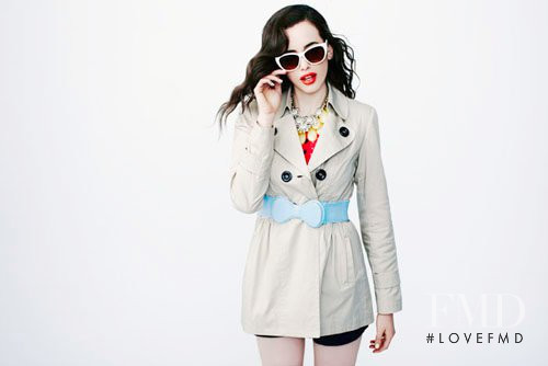 Sarah Stephens featured in  the Forever 21 advertisement for Spring/Summer 2011