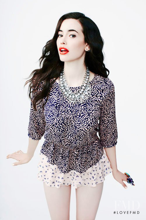 Sarah Stephens featured in  the Forever 21 advertisement for Spring/Summer 2011