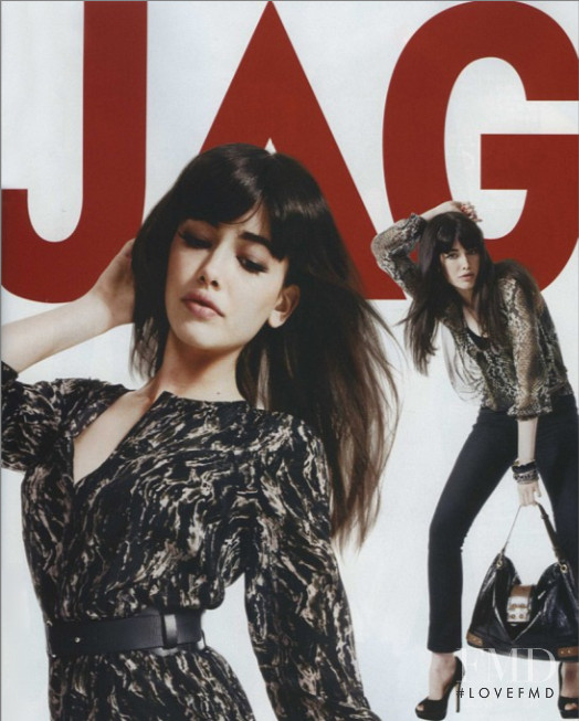 Sarah Stephens featured in  the JAG advertisement for Autumn/Winter 2010