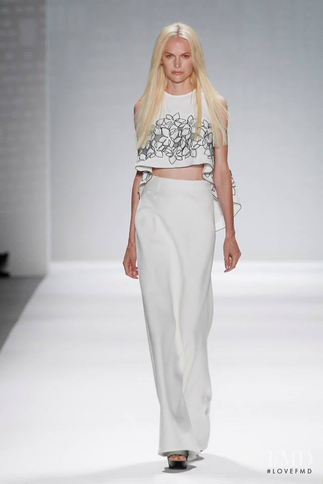 Vivienne Tam fashion show for Spring/Summer 2014