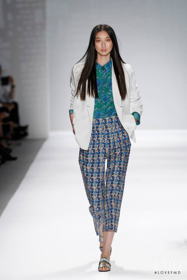 Vivienne Tam fashion show for Spring/Summer 2014