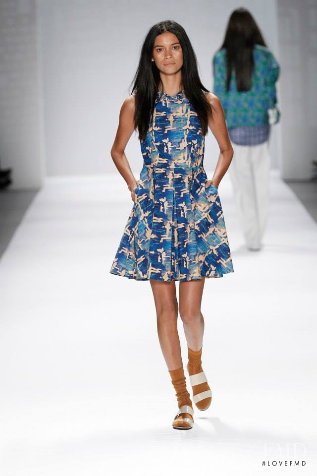 Vivienne Tam fashion show for Spring/Summer 2014