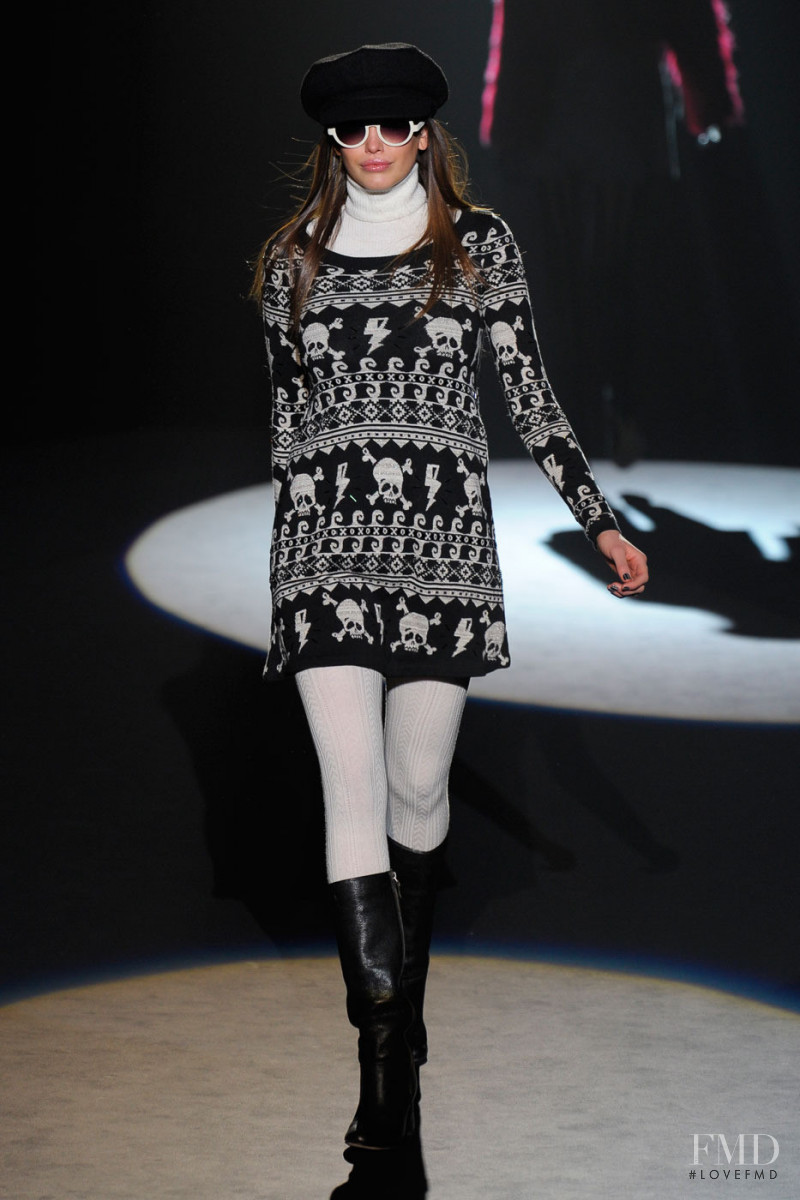 Sarah Stephens featured in  the Betsey Johnson fashion show for Autumn/Winter 2012