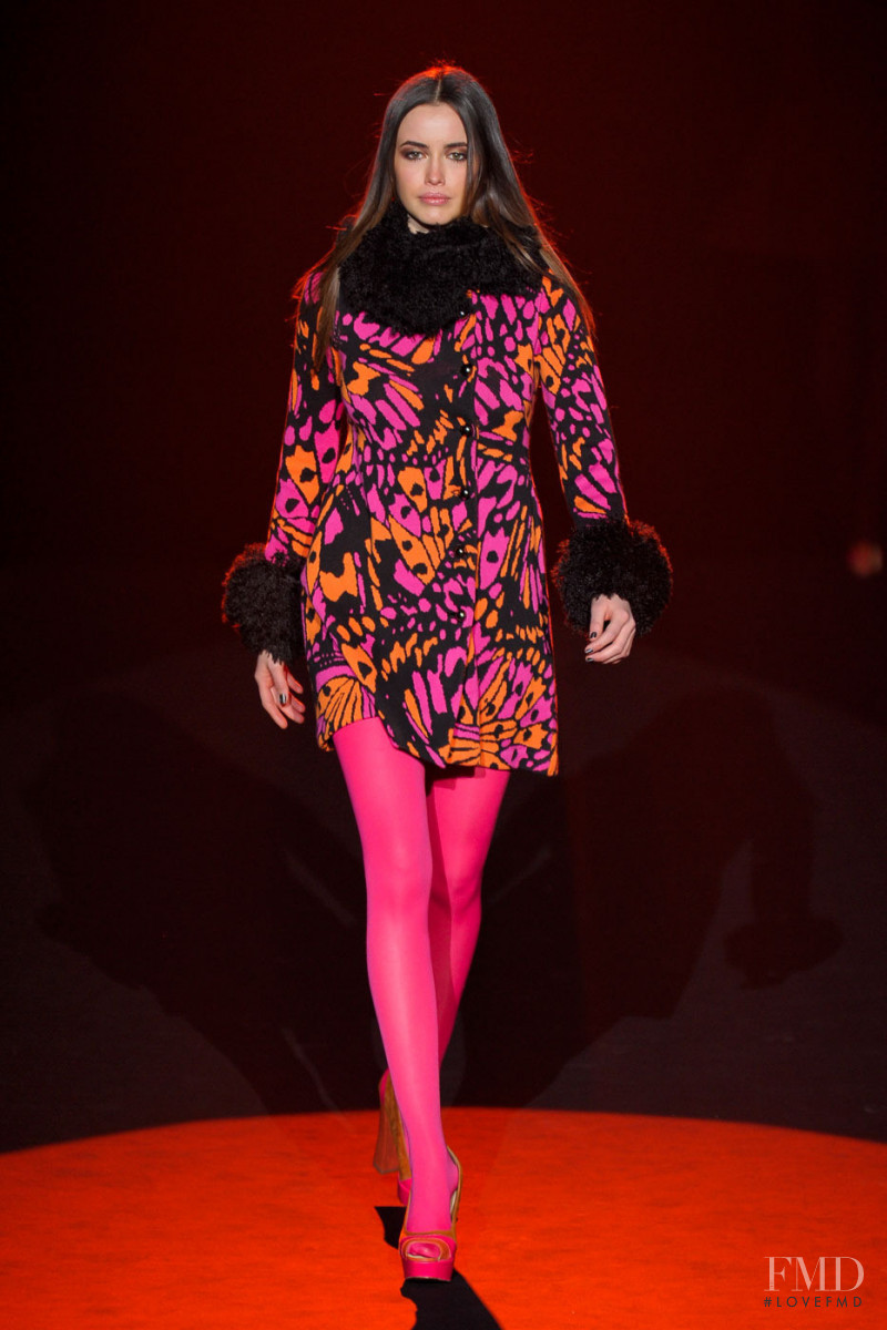 Sarah Stephens featured in  the Betsey Johnson fashion show for Autumn/Winter 2012