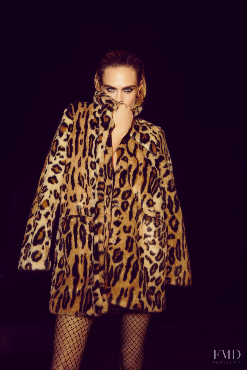Cara Delevingne featured in  the Nasty Gal advertisement for Autumn/Winter 2019