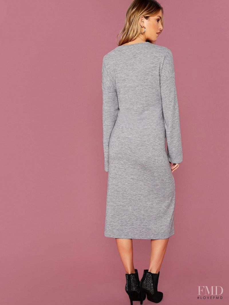 Jehane-Marie Gigi Paris featured in  the Shein catalogue for Autumn/Winter 2019