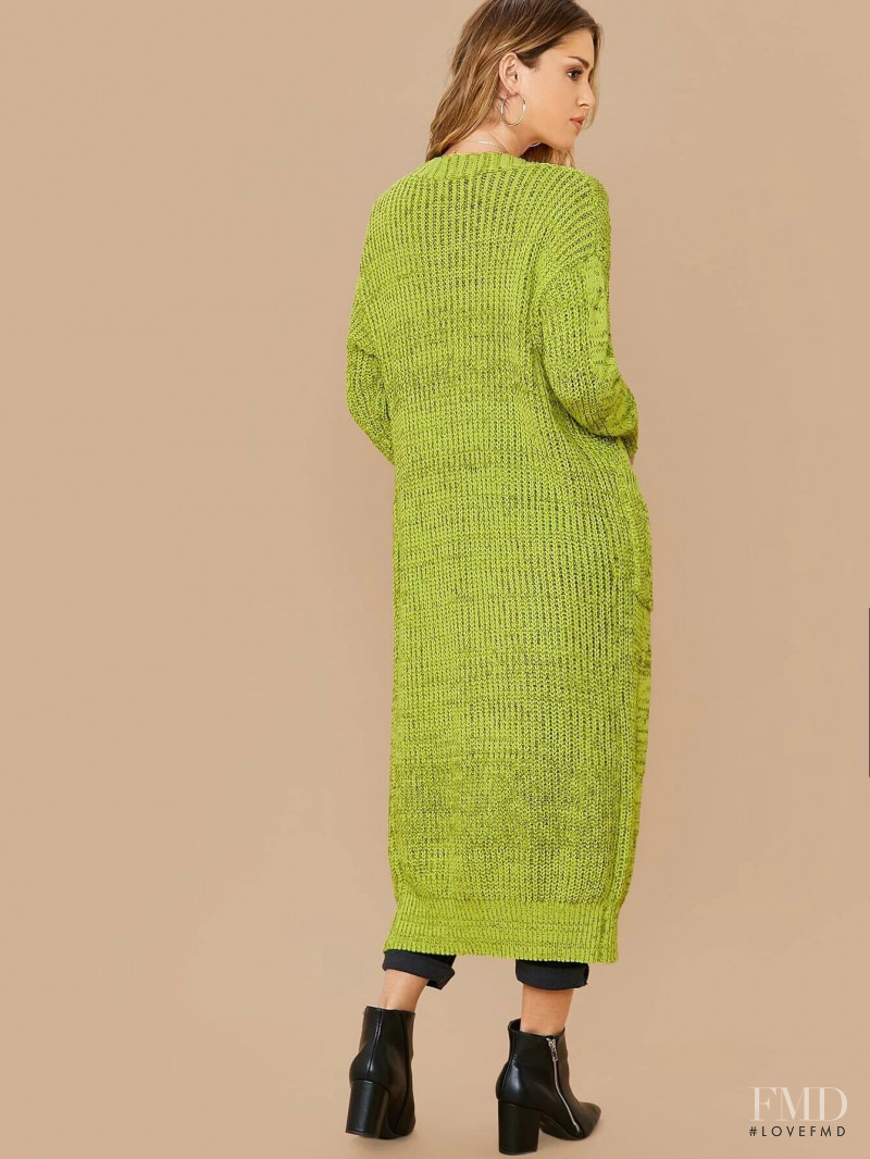 Jehane-Marie Gigi Paris featured in  the Shein catalogue for Autumn/Winter 2019