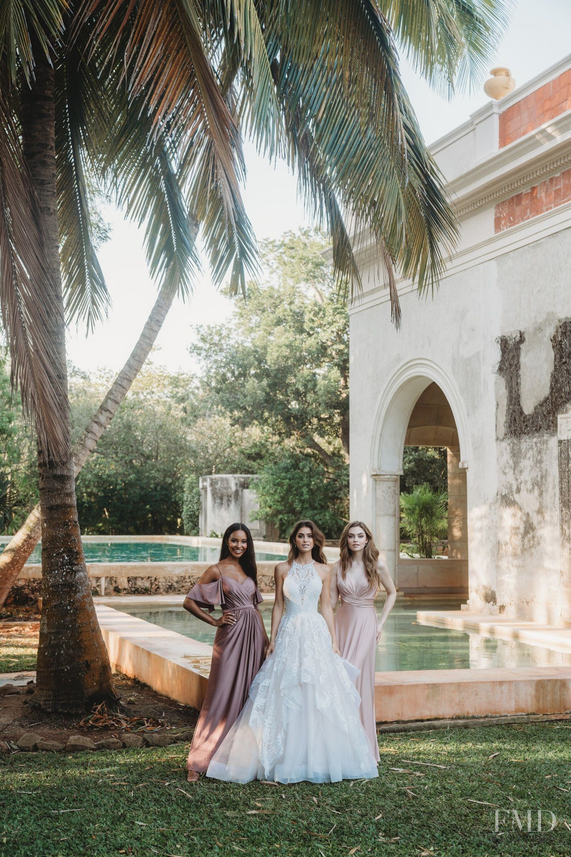 Jehane-Marie Gigi Paris featured in  the Allure Bridals lookbook for Autumn/Winter 2019