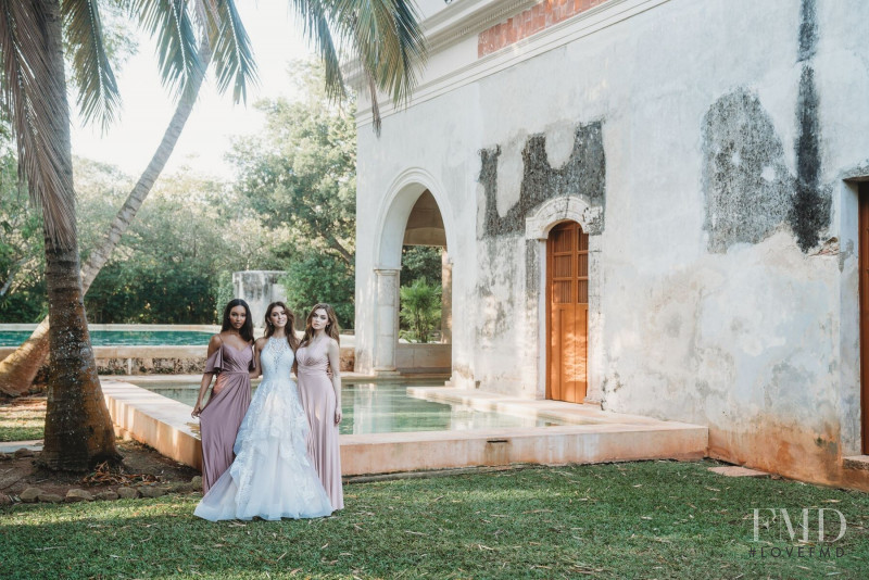 Jehane-Marie Gigi Paris featured in  the Allure Bridals lookbook for Autumn/Winter 2019